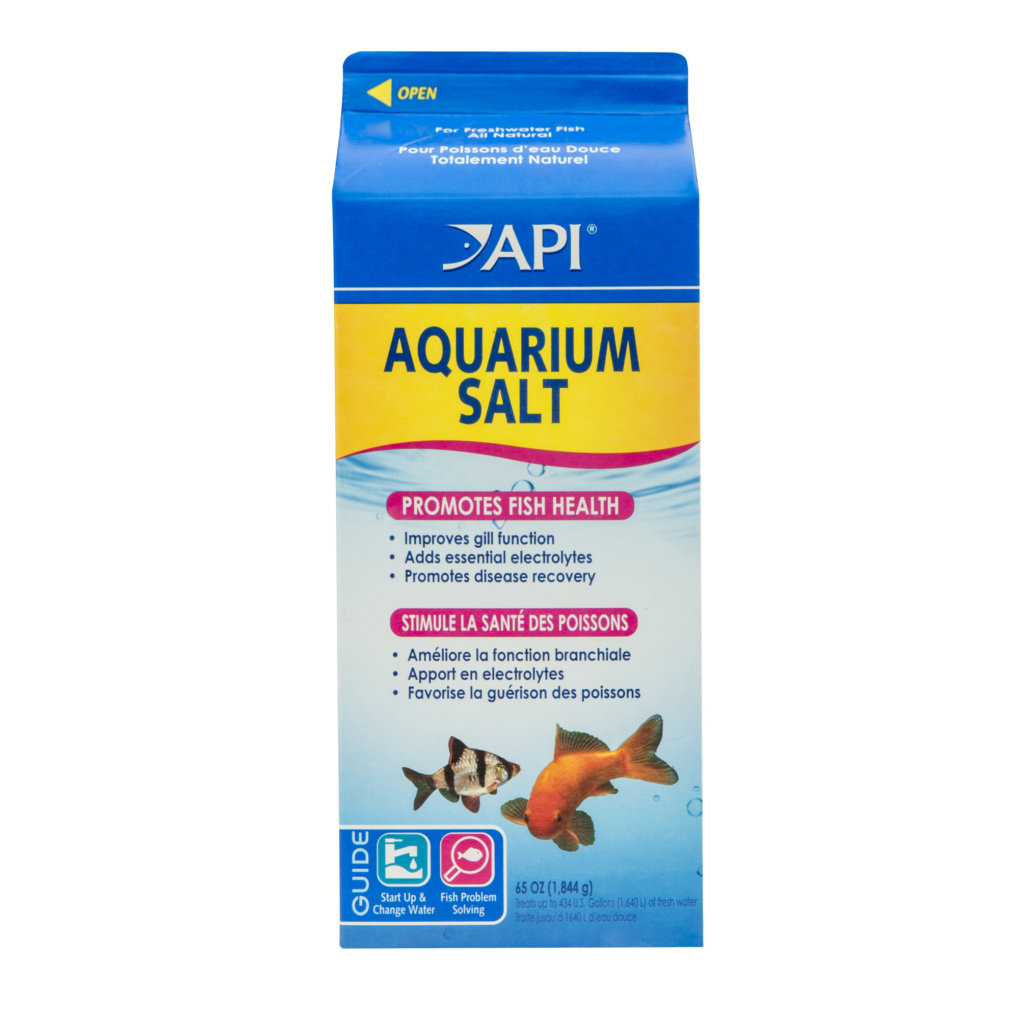 20 LBS  API Pond Salt or Aquarium provide Essential Electrolytes for Fresh Water 